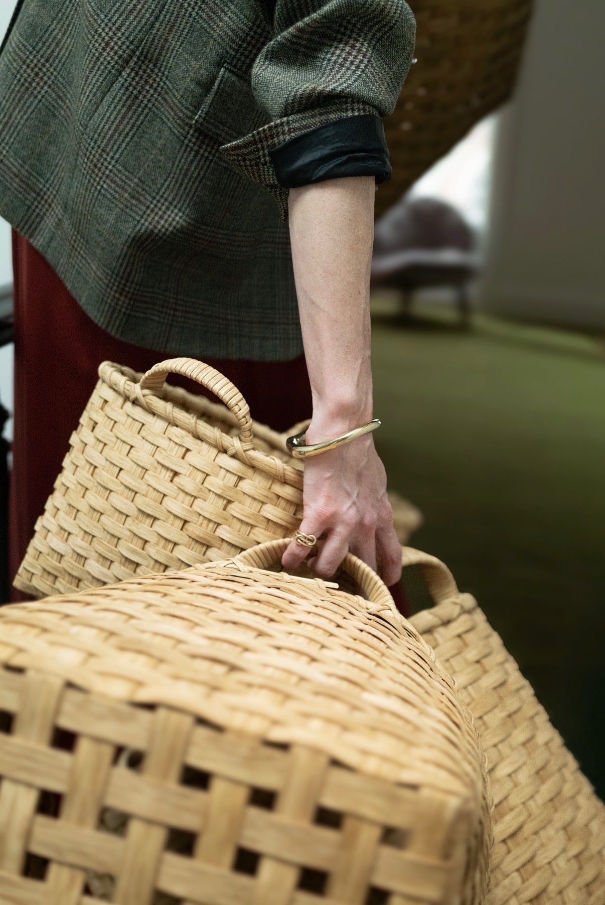 Floor Baskets - UNDERWATER WEAVING STUDIO