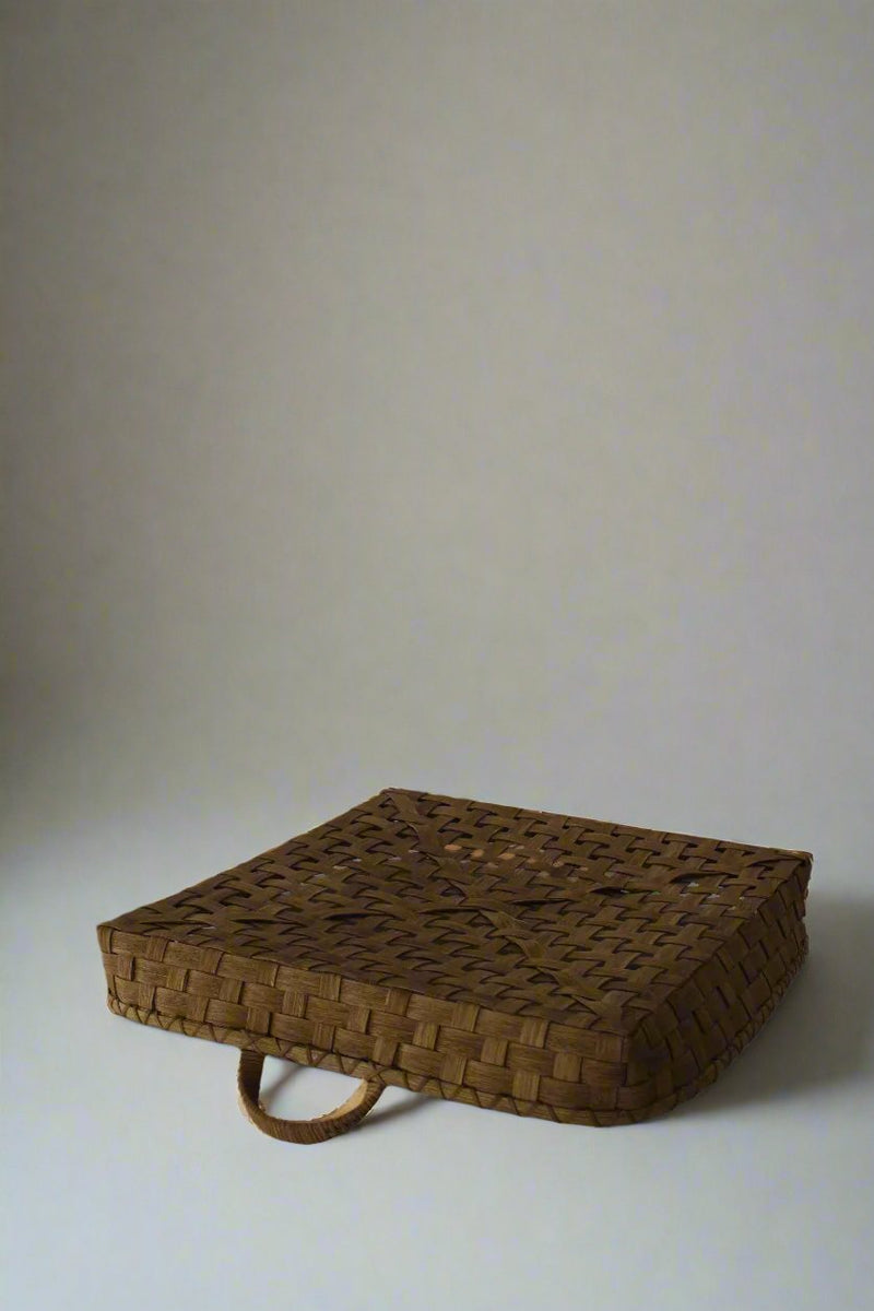 long narrow tobacco basket Northlight Rectangular Lattice Baskets - Brown Long Tobacco Baskets sell as a set of two and are made from loosely woven strips of bamboo Large Square Tobacco Baskets -