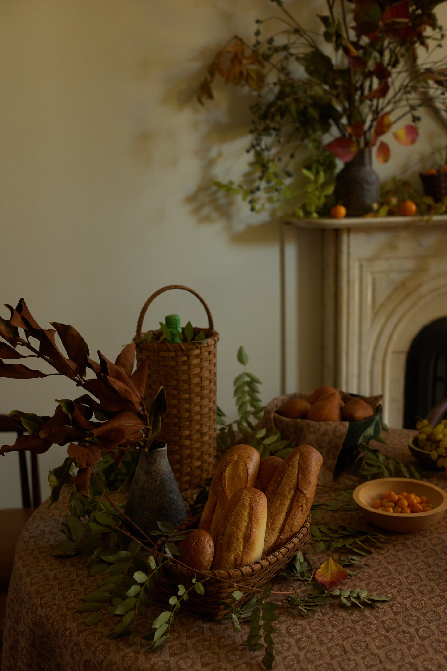 Herringbone Bread Basket