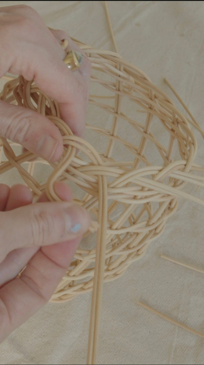 Making The Sweet Onion Basket