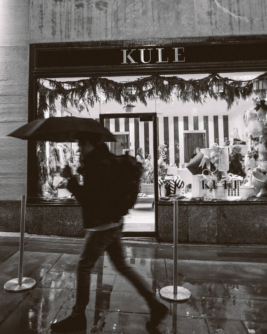 Festive Woven Windows for KULE Rockafeller Center