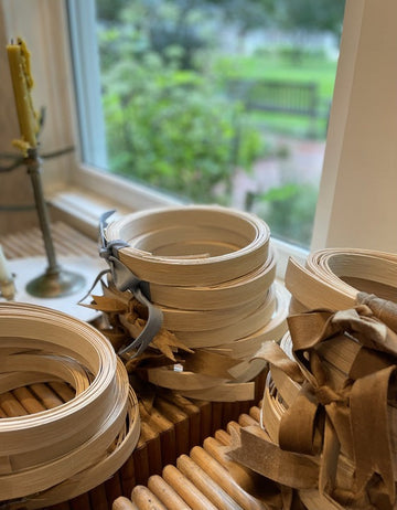 Spring: Rainy Day Basket Weaving and Florals