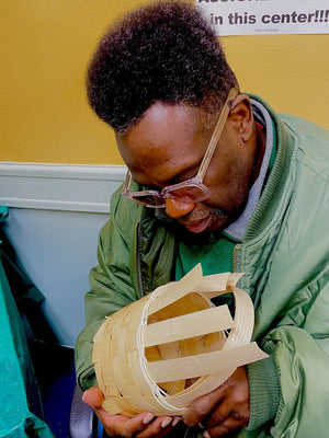 Fall: Hand Basket Making at The King Tower Senior Center