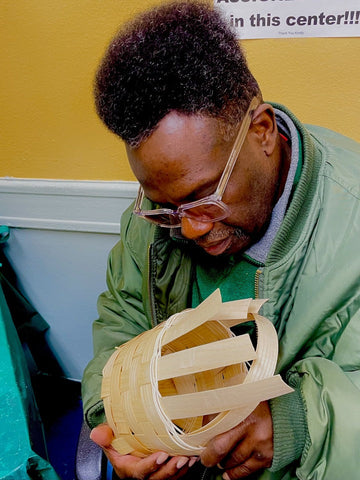 Fall: Hand Basket Making at The King Tower Senior Center