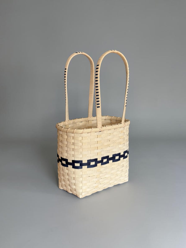 New England Woven Lunch Basket