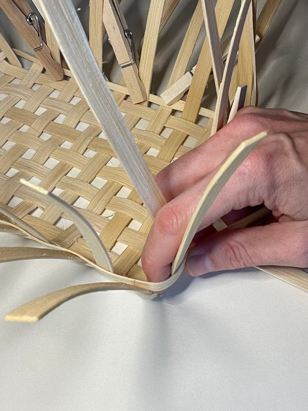 Panier de Crudités Beginner Basket Weaving Kit