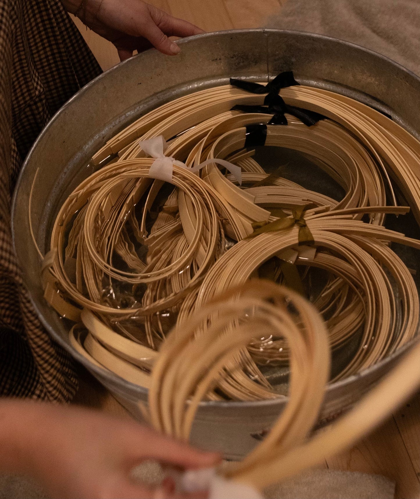 Basket Making at Post Supply, November 10th, Portland Maine