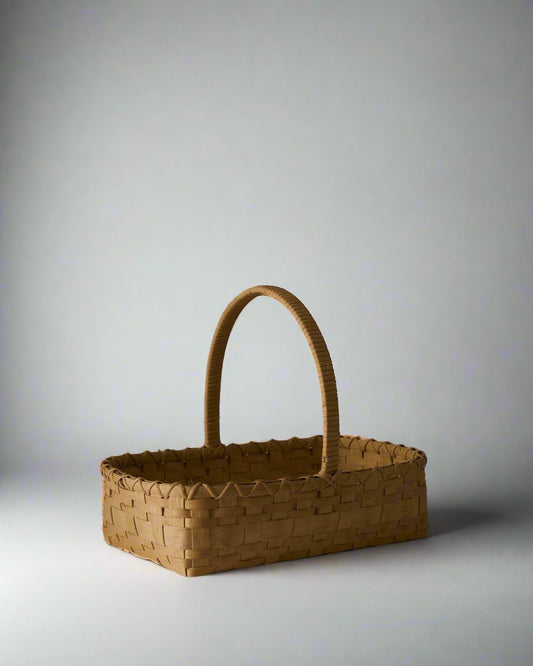 Folk Fleur Hand Basket