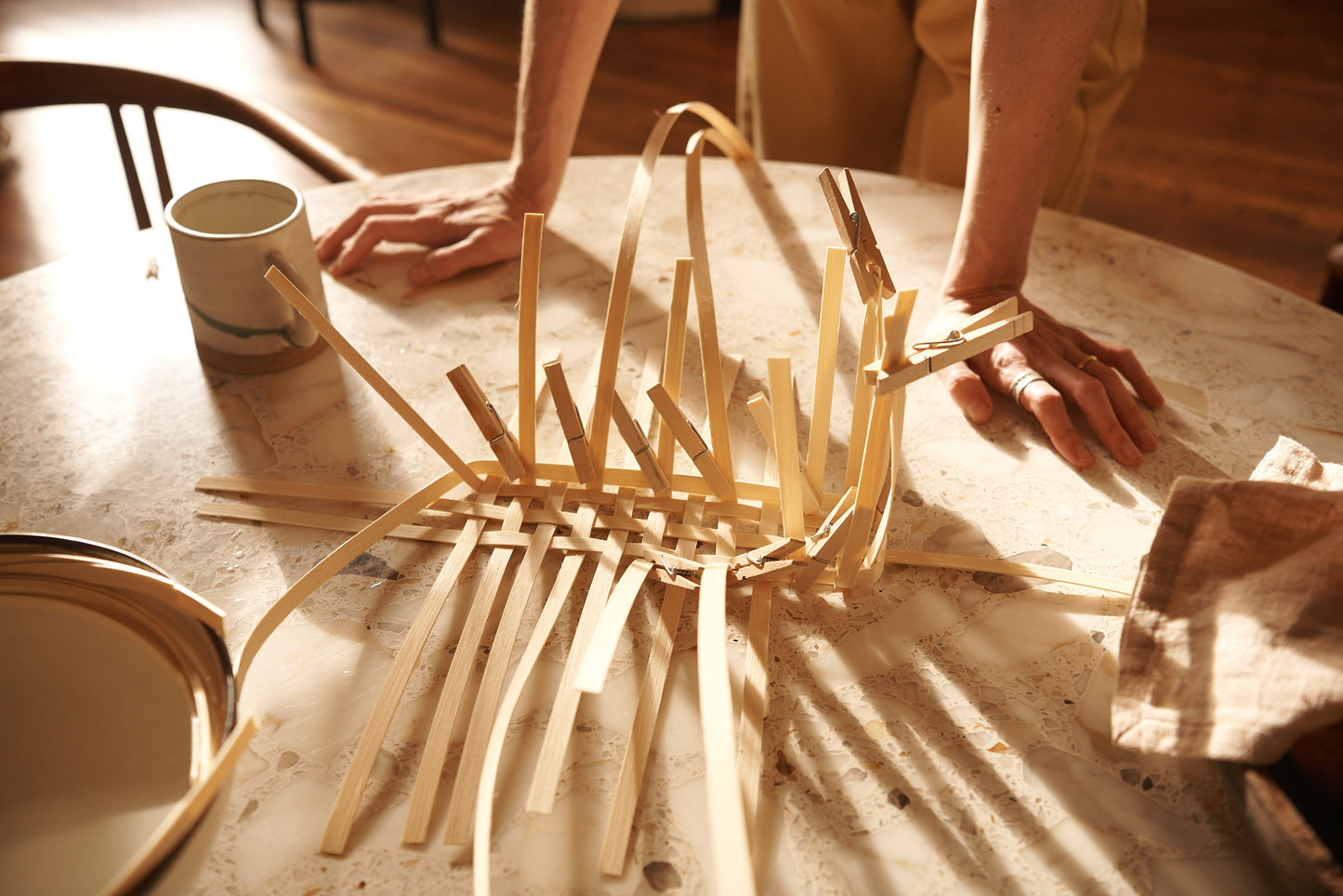 The Demi Gatherer Beginner Basket Weaving Kit