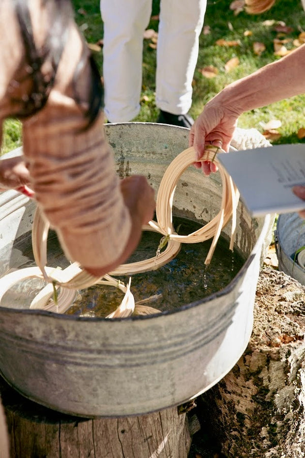 Panier de Crudités Beginner Basket Weaving Kit