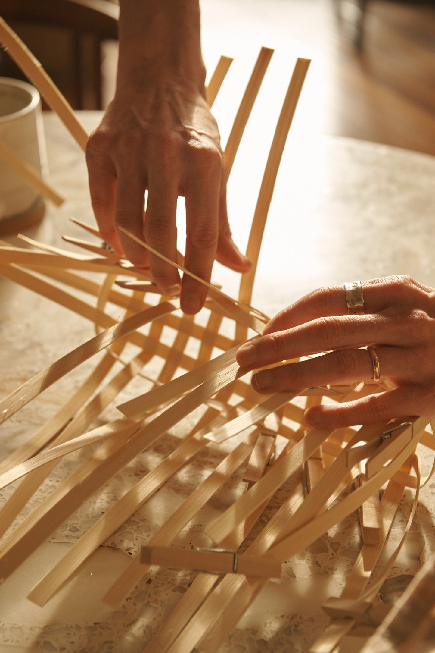 The Demi Gatherer Beginner Basket Weaving Kit
