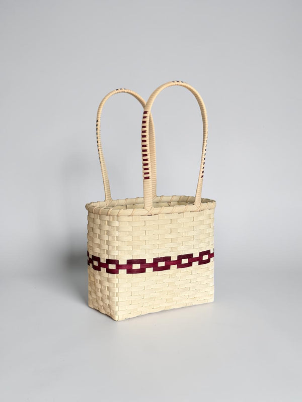 New England Woven Lunch Basket