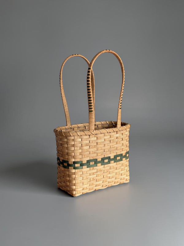New England Woven Lunch Basket