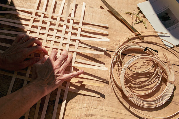 Panier de Crudités Beginner Basket Weaving Kit