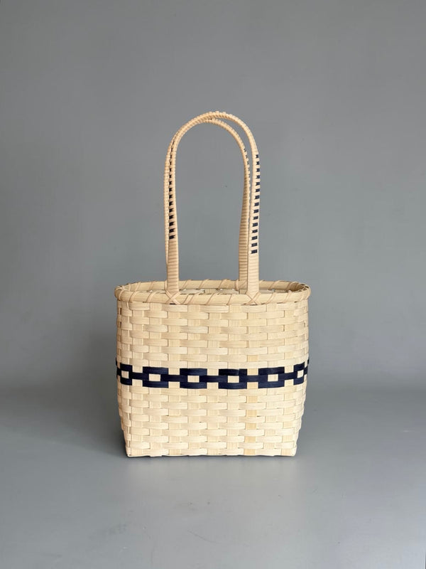 New England Woven Lunch Basket