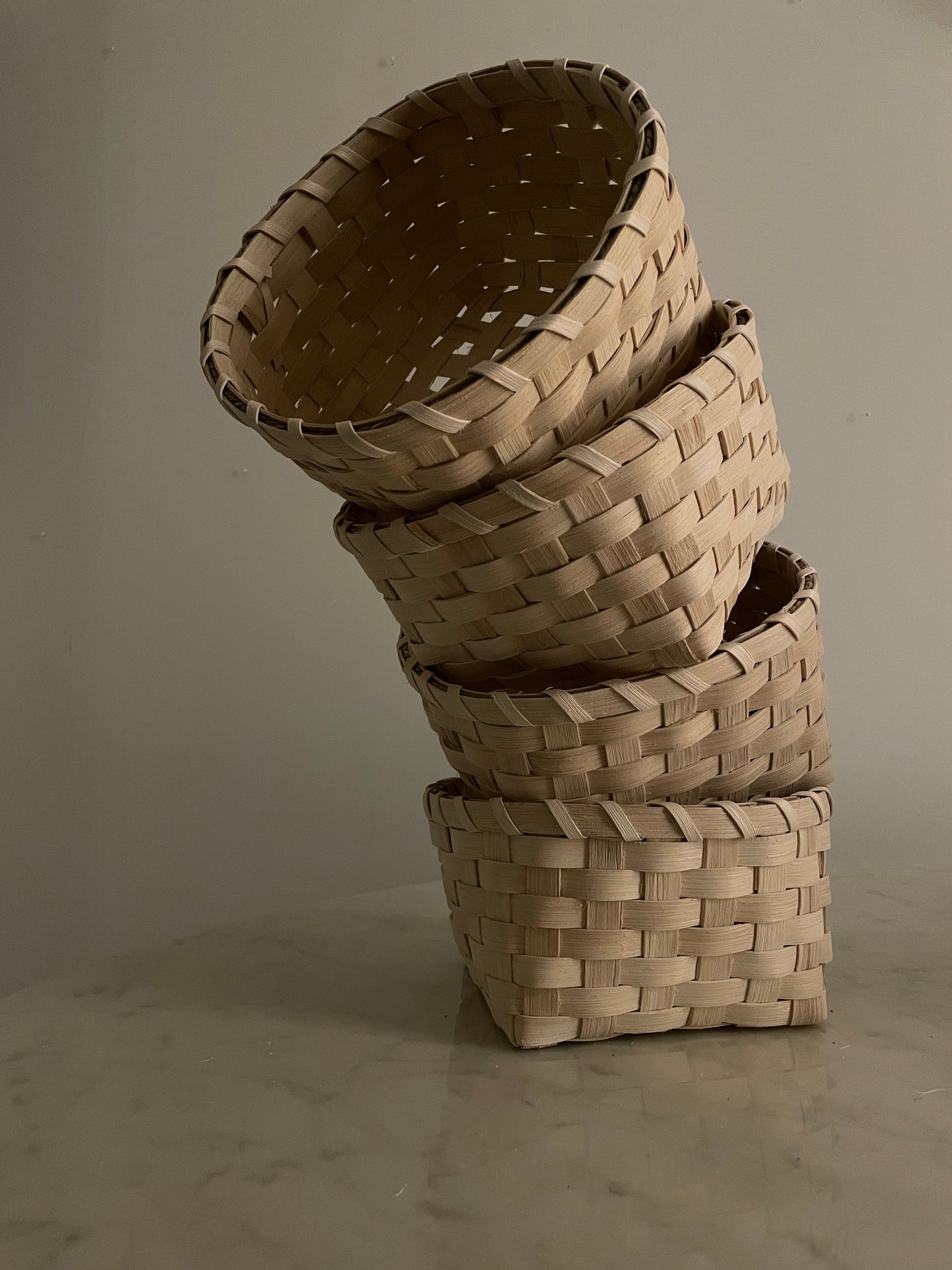 Easy Basket Weaving Kit: The Basic Basket