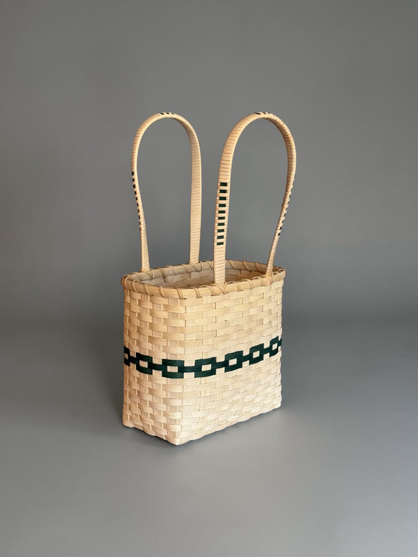 New England Woven Lunch Basket