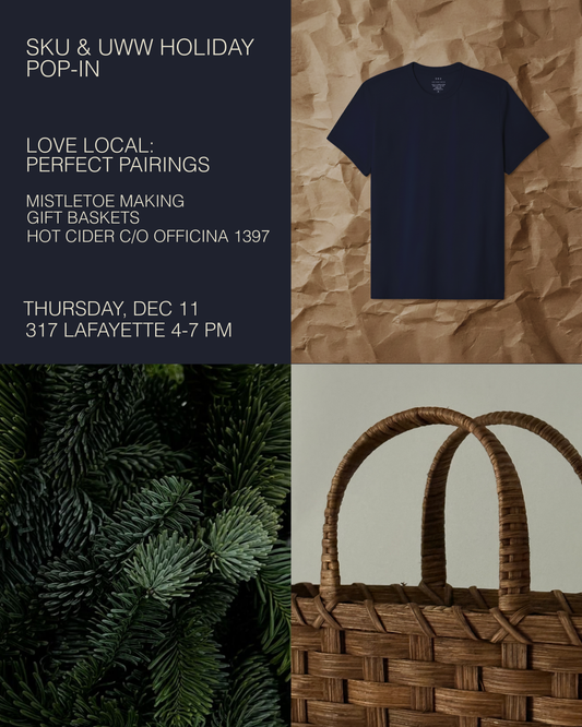 Mistletoe Making & Shopping at Save Khaki United