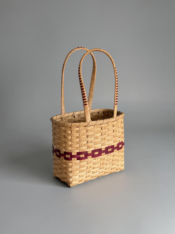 New England Woven Lunch Basket