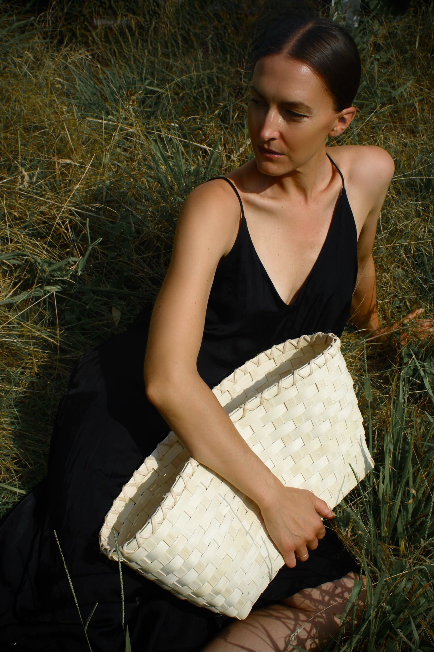 Crescent Clutch, Natural