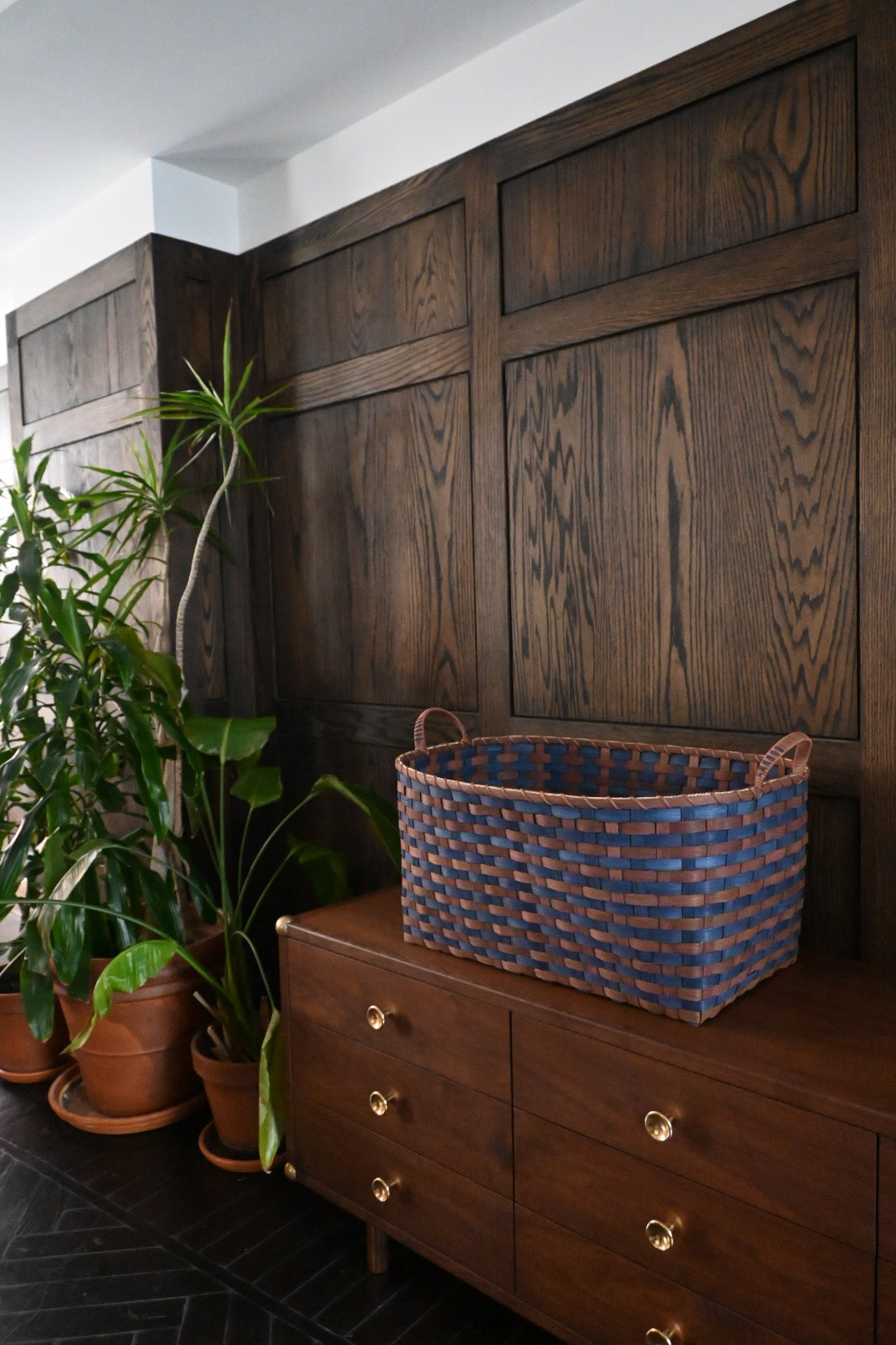 Striped New Gloucester Basket