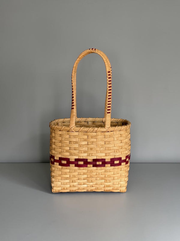New England Woven Lunch Basket