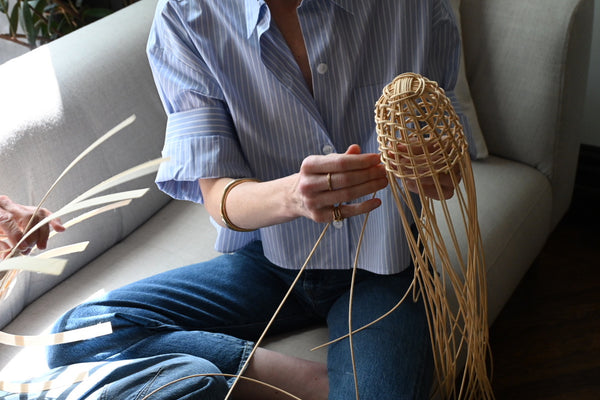 Garlic Basket Beginner Weaving Kit - now available for preorder