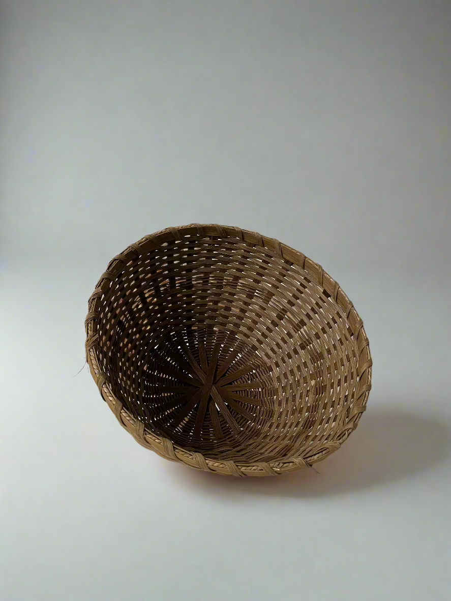 Cloche in Smoked Rattan