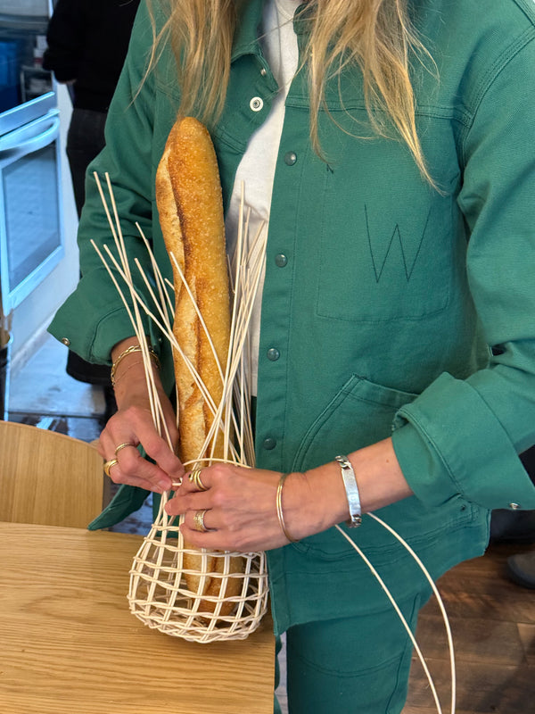 The Baguette Basket Beginner Basket Weaving Kit