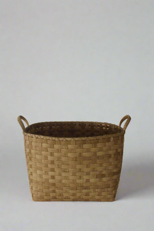 Gray Garden Basket