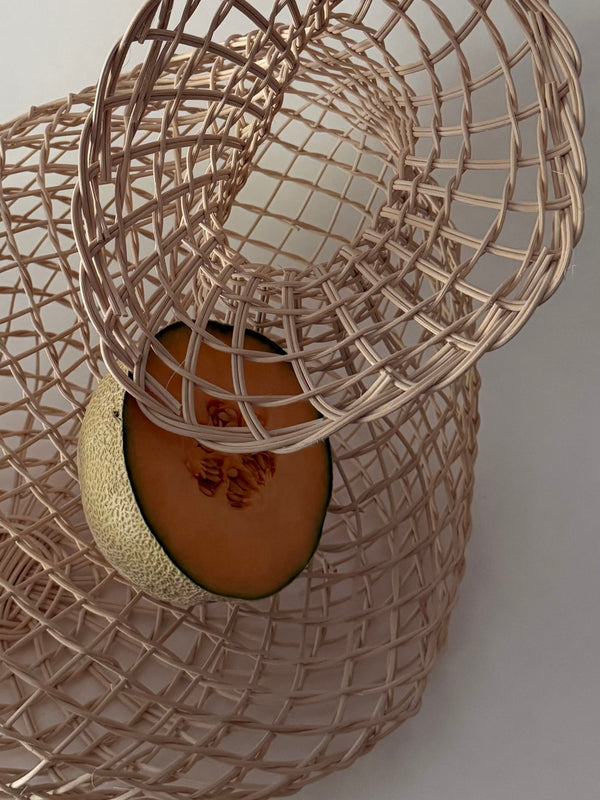 French Kiss Open Weave Basket