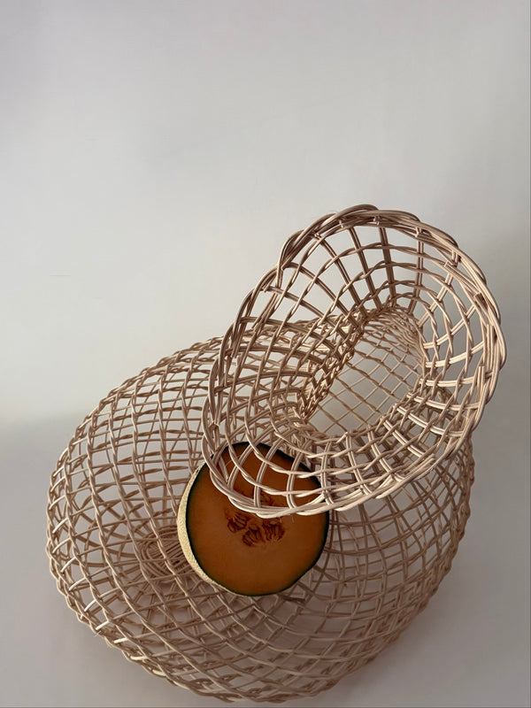 French Kiss Open Weave Basket