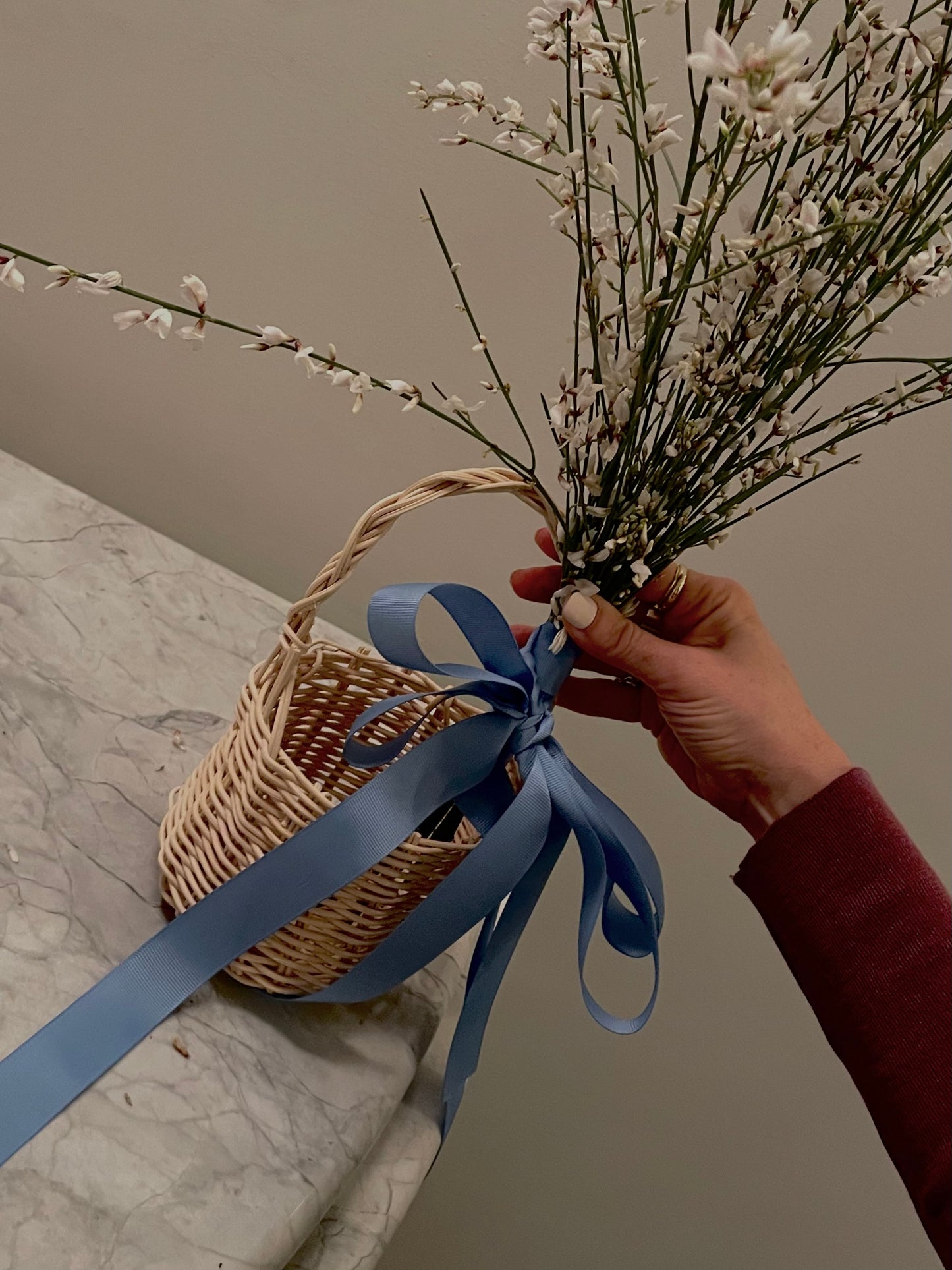 Beginner Basket Weaving Kit: Baby Botanical Basket