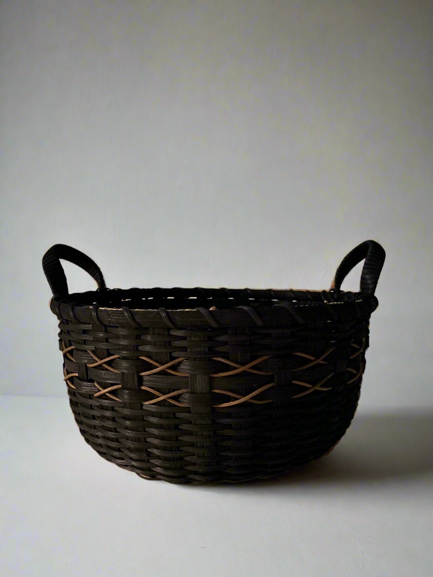 Cross Stitch Basket Bowl