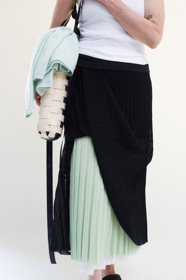 The Ribbon Bucket Basket Beginner Basket Weaving Kit