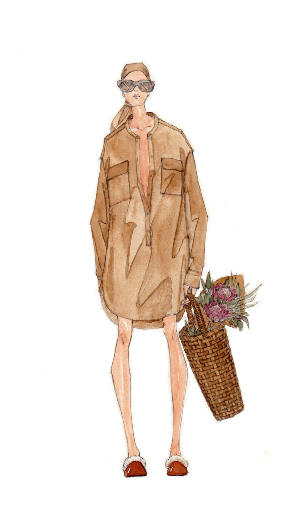 Flower Market Basket