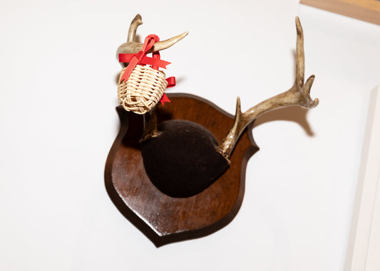 Set of 2 Mini Wicker Hand Baskets: Beginner Basket Weaving Kit