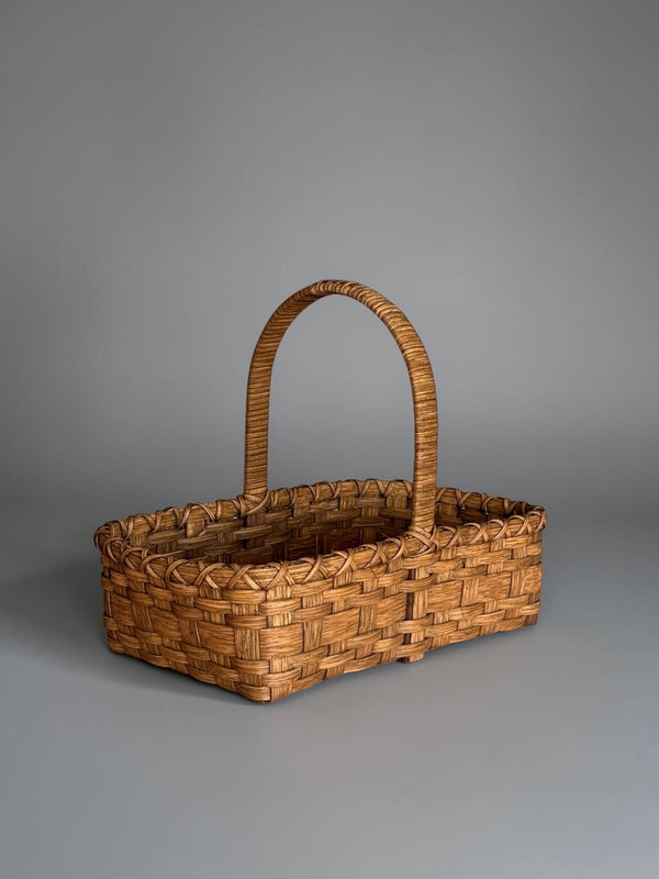 Folk Fleur Hand Basket