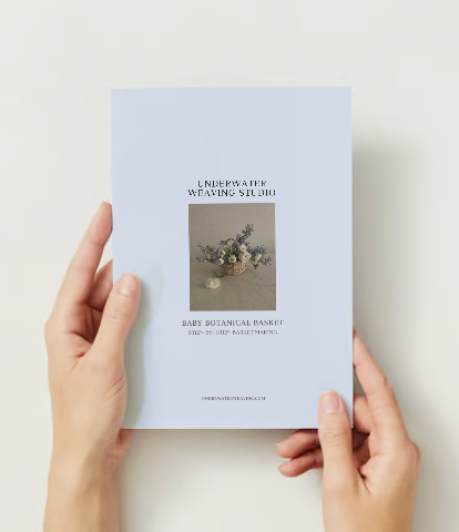 The Botanical Basket Beginner Basket Weaving Kit