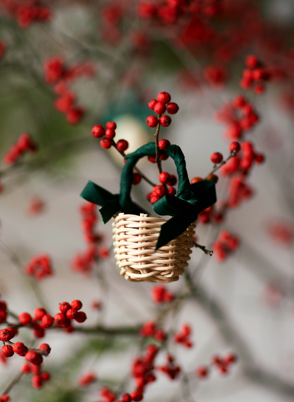 Set of 5 Baby Basket Adornments