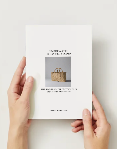 The Underwater Woven Tote Beginner Basket Weaving Kit