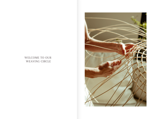 The Botanical Basket Beginner Basket Weaving Kit