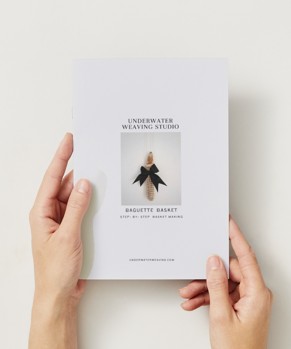 The Baguette Basket Beginner Basket Weaving Kit