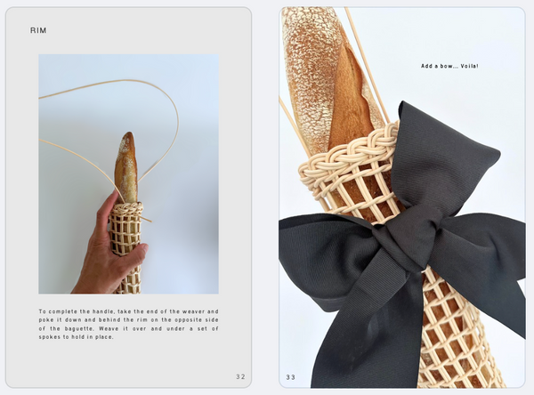 The Baguette Basket Beginner Basket Weaving Kit