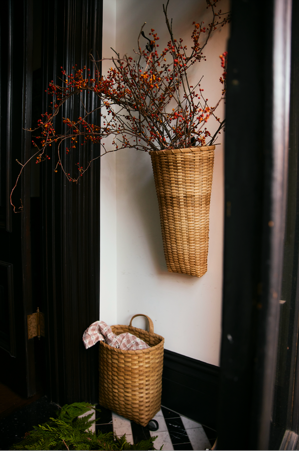 Cornet Wall Basket, Long