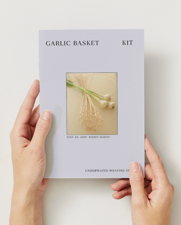 Garlic Basket Beginner Weaving Kit - now available for preorder