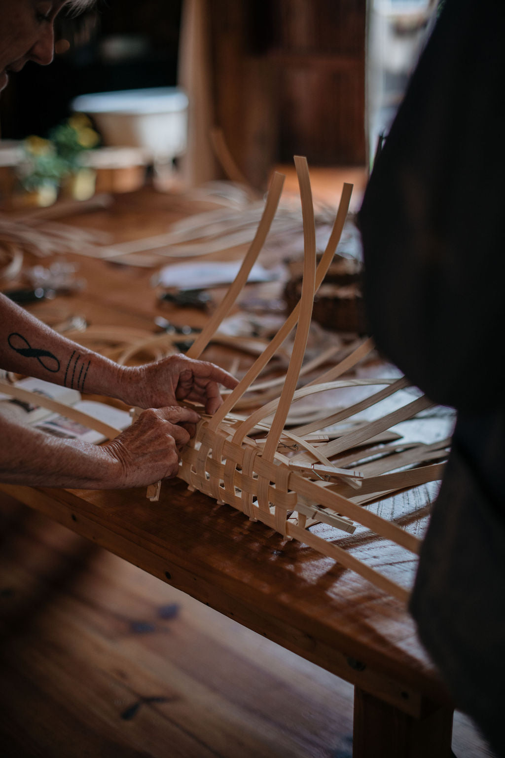 Barn Basket Workshop Series: Long Stem Pack Basket, Gray, ME, October 17th, 2026
