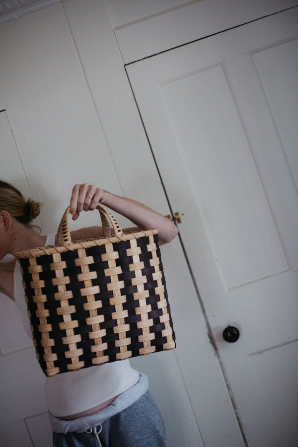 T-Striped Shopping Basket