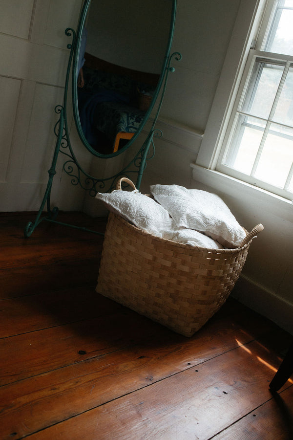 Gray Garden Basket