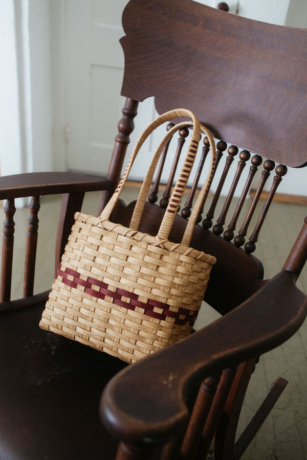 New England Woven Lunch Basket